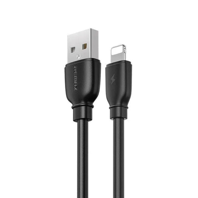 2.4A USB Fast Charger Cable Data Cord iPhone14 13 12 11Pro Max XR iPad - Black