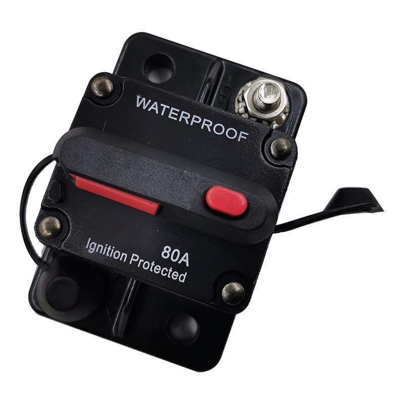 Waterproof Car Circuit Breaker Fuse Reset 30-300A AMP 12V-48V DC Car Boat IP67 - 50A