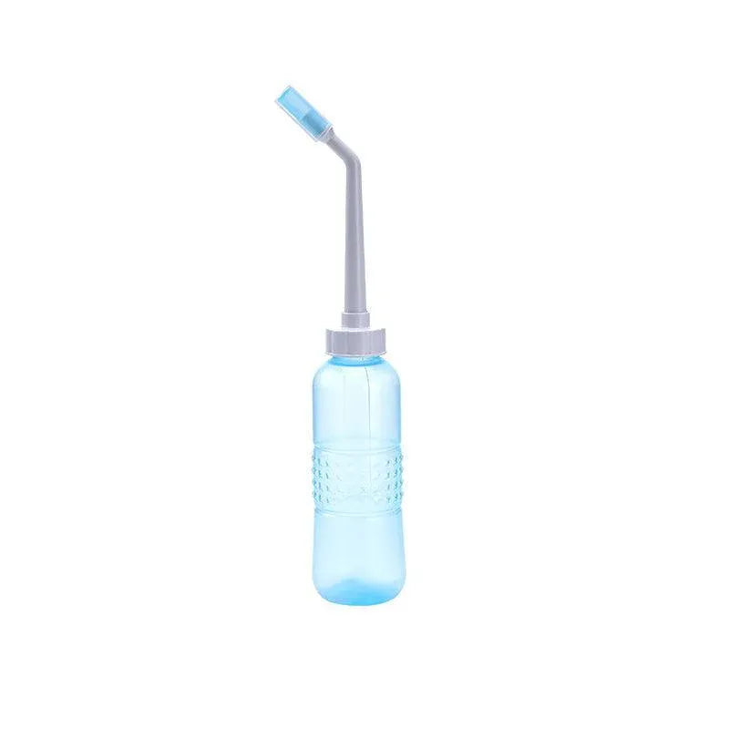 560Ml Hygiene Care Washer Water Travel Bidet Sprayer Peri Portable Bottle Shower - Blue