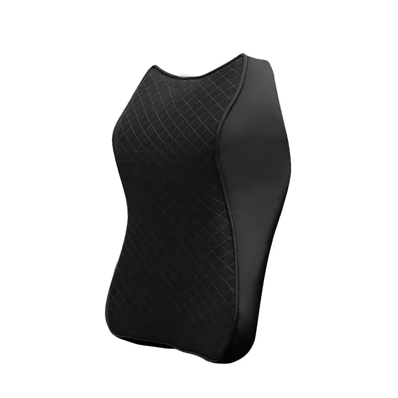 Memory Foam Vehicle Headrest Cushion for Neck and Lumbar Support Comfort