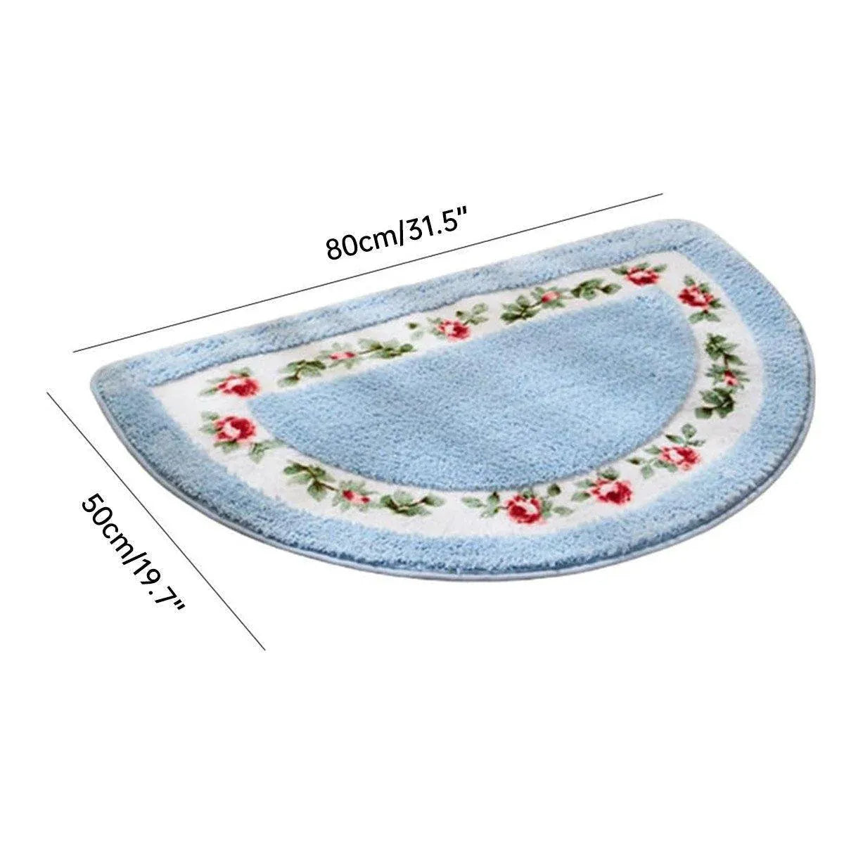 Non Slip Entry Mat Indoor Outdoor Mat Washable Foot Mat Foyer Bedroom - Pink