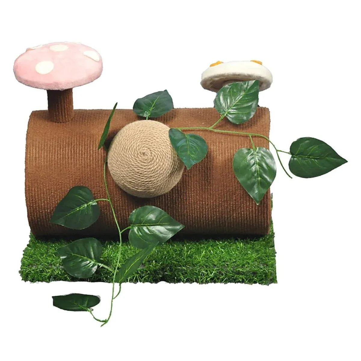 Multifunctional Cat Scratching Board Tree Pet Hut with Hole for Cats and Kittens