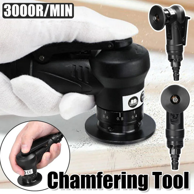 Compact Pneumatic Chamfering Beveling Machine Air Tool for Trimming Deburring