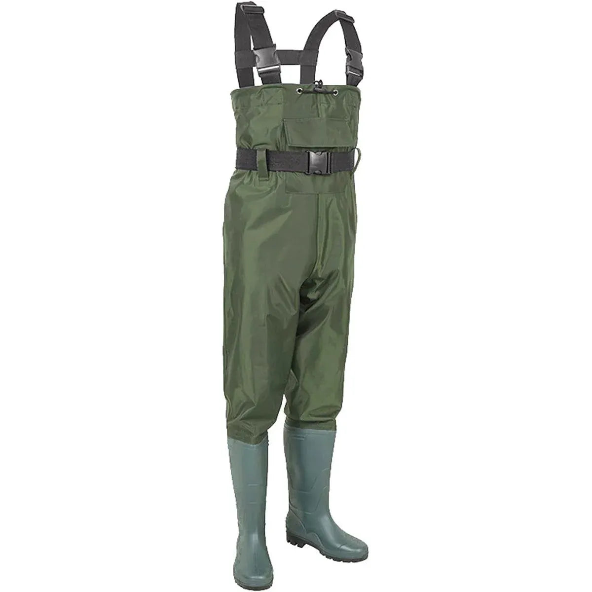 Waterproof Ultra Light Breathable Wading Pants Nylon Half Length Gear - Army green-42