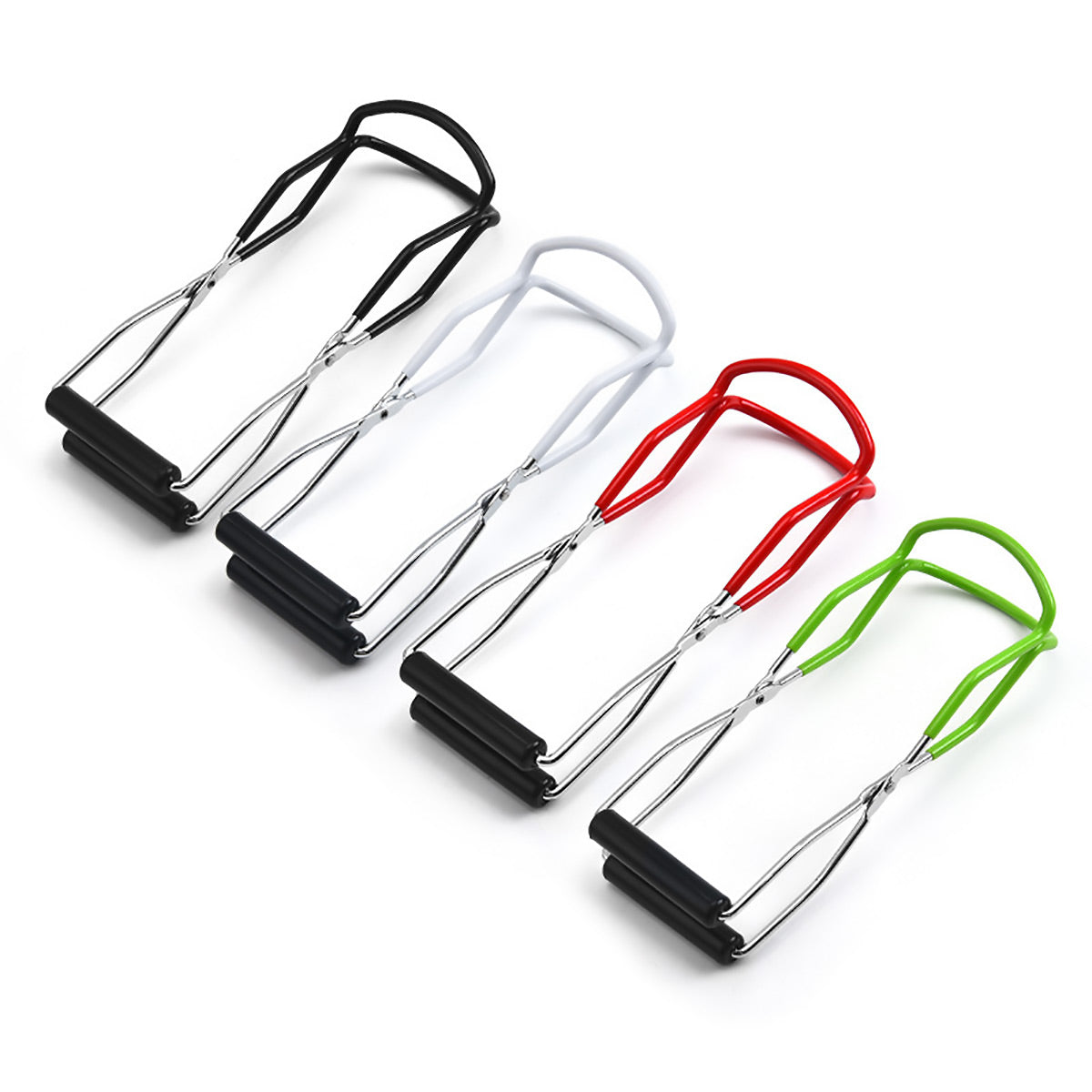 Stainless Steel Canning Jar Lifter Anti-Slip Lifting Tongs Gripper Anti-scalding - Green
