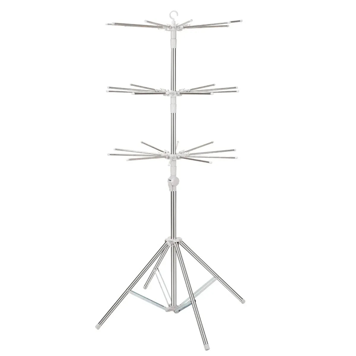 Folding Drying Rack Floor Stand Multi Functional Clothes Laundry Hanger Indoor