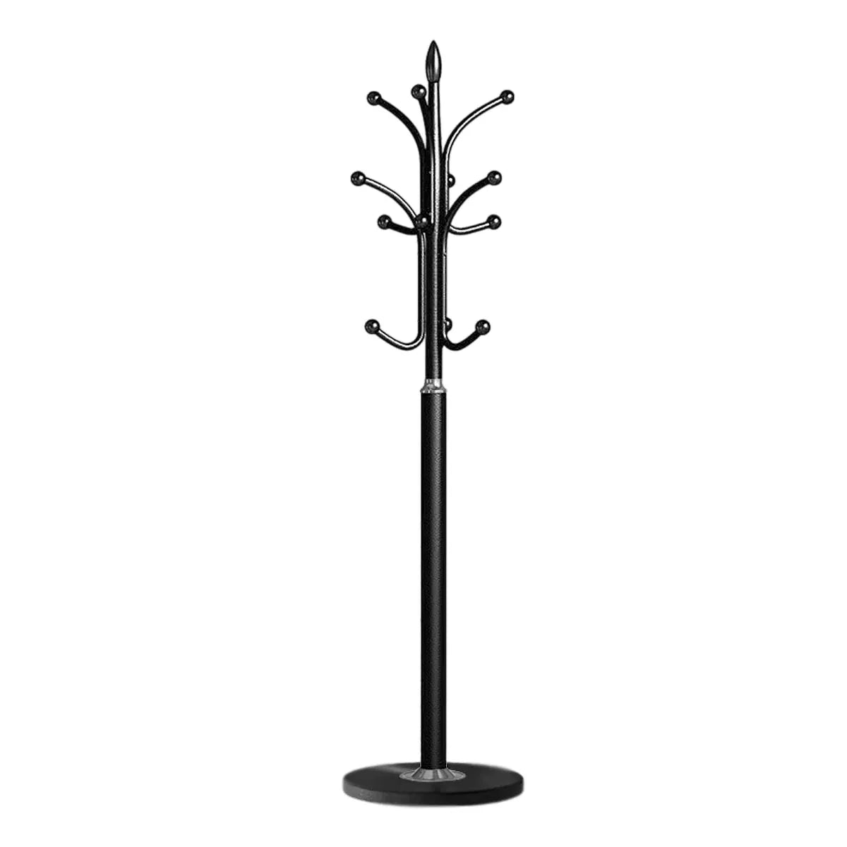 Bedroom Floor Standing Coat Rack Clothes Hanger Space Saving Stable Durable