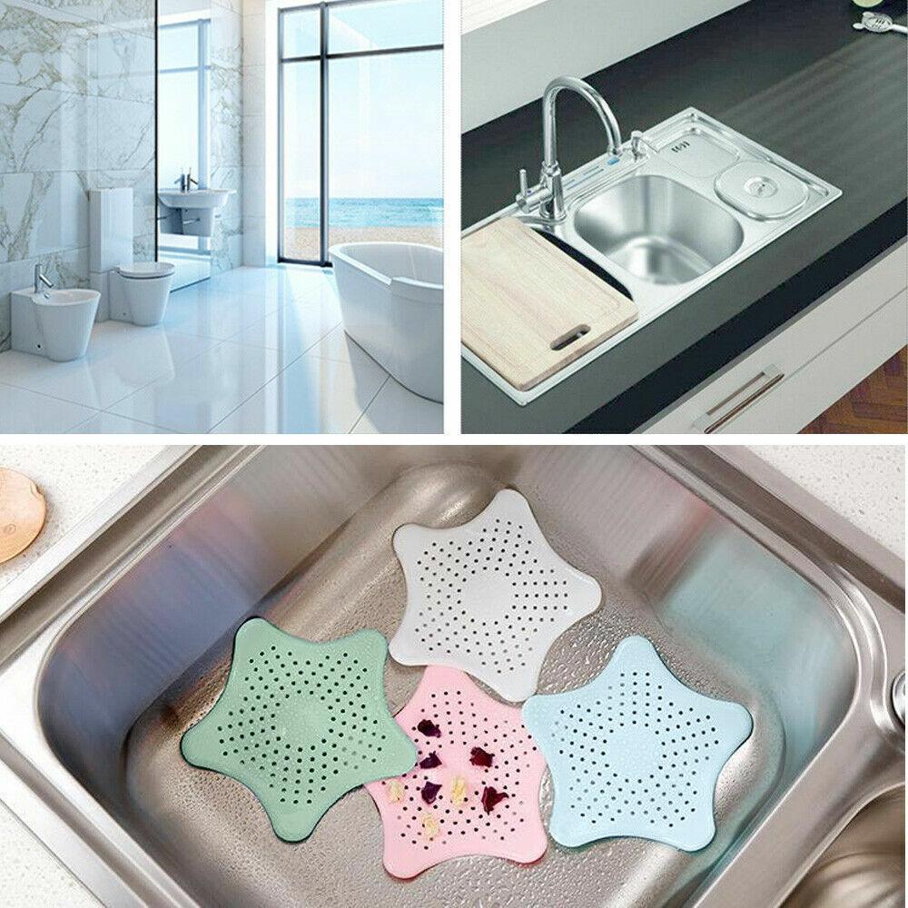 New Bathroom Drain Hair Catcher Bath Stopper Sink Strainer Shower Filter Covers - Emerald Green
