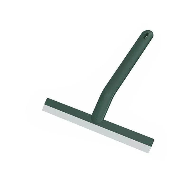 Shower Squeegee Bathroom Mirror Window Glass Cleaner Wiper Home Cleaning Tool - Green