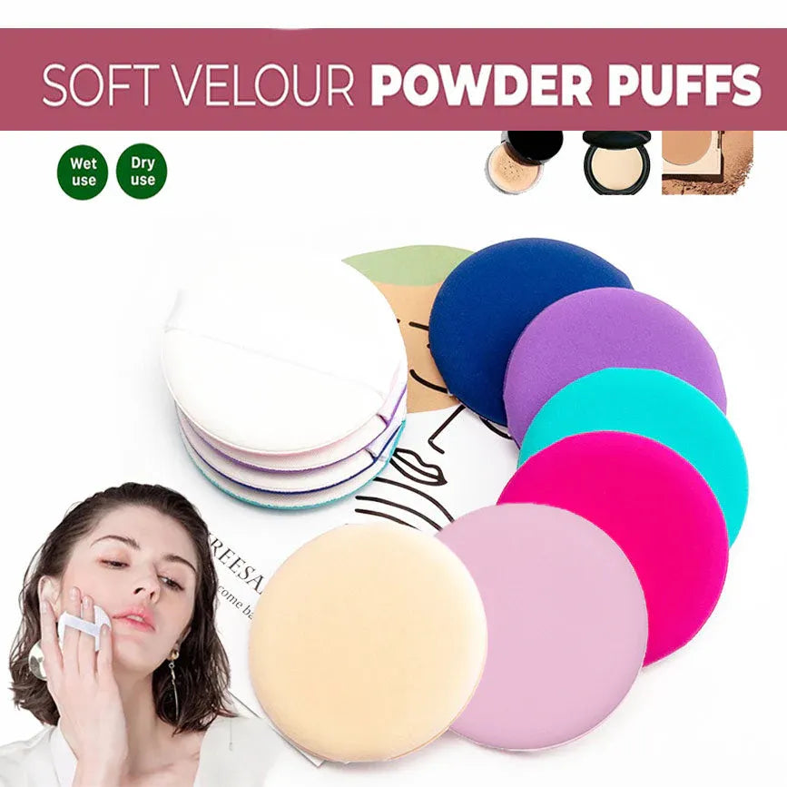 Air Cushion Puff Powder Foundation Makeup Cosmetic Sponge BB CC Cream Face - Pink