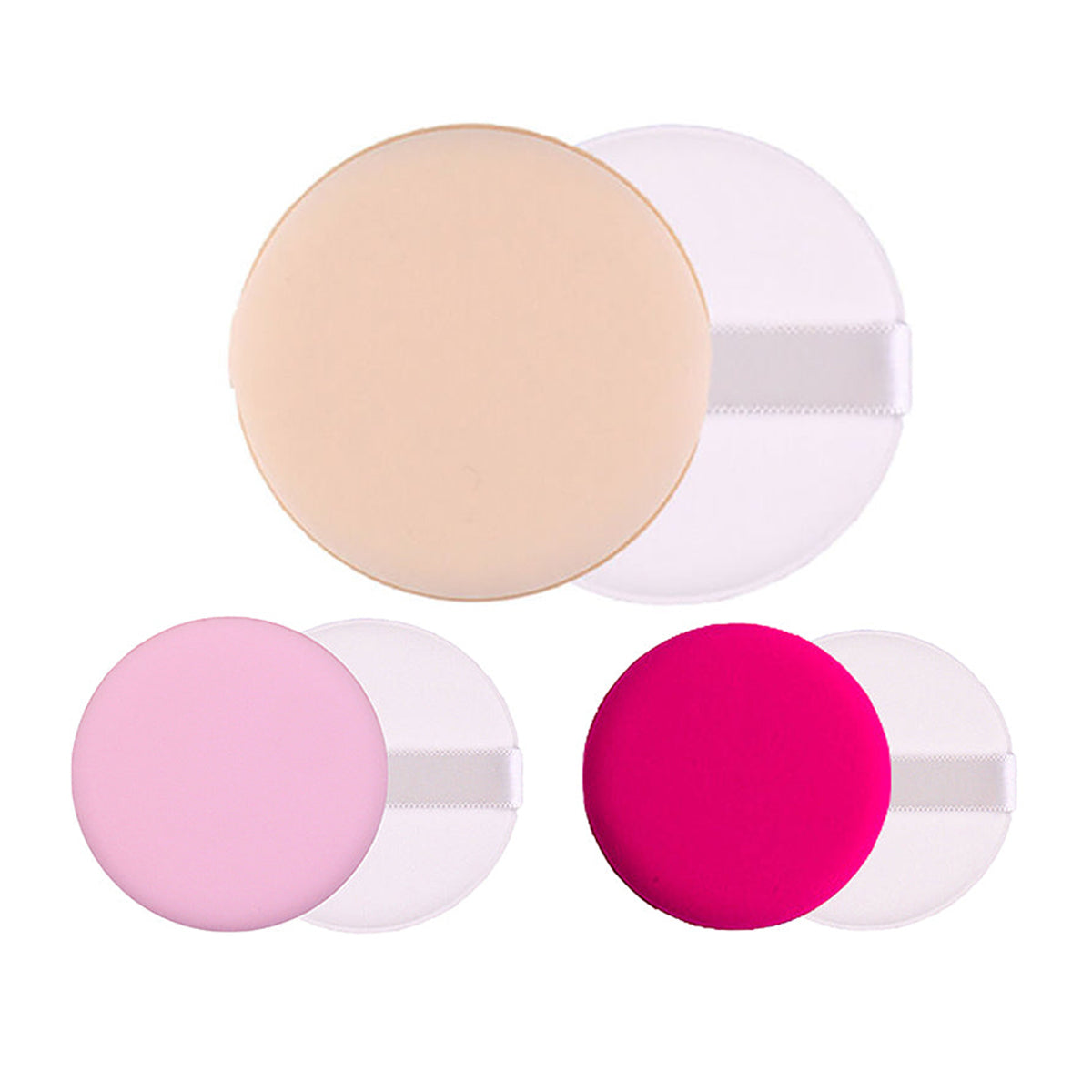 Air Cushion Puff Powder Foundation Makeup Cosmetic Sponge BB CC Cream Face - Rose Red