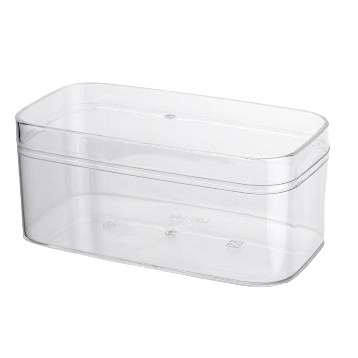 20pcs Transparent Biscuit Box Plastic Cake Pastry Dessert Storage 7.5x7.5CM