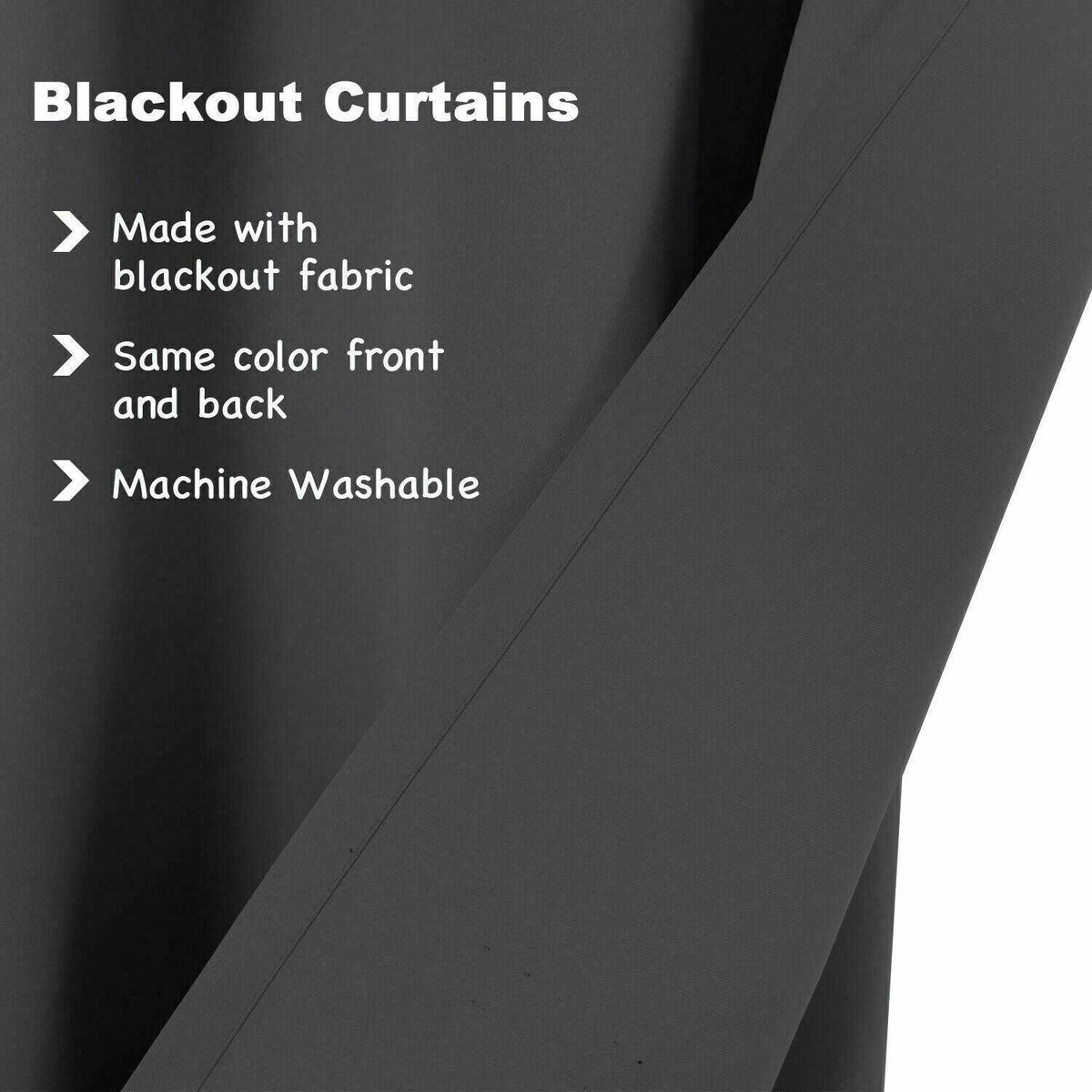 2pcs Semi Blackout Curtain Fabric Solid Colour Home Decor Drapes for Living Room - Red - 132x160cm