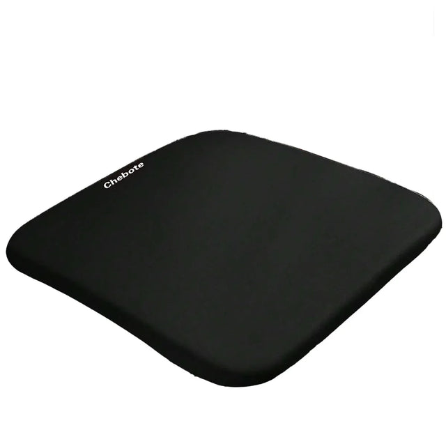 Comfort Cushion Pad Universal Vehicle Chair Mat Breathable Seat Protector - Black