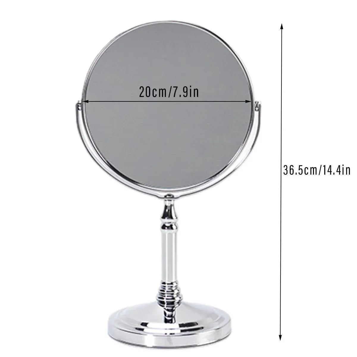 5x Magnifying HD Desktop Vanity Mirror Cosmetic Mirror for Makeup Grooming