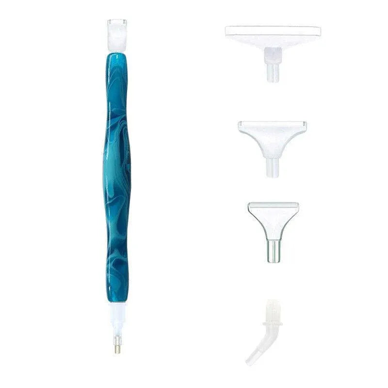 5D Resin Diamond Painting Pen Resin Point Drill Pens Cross Stitch Diy Craft Art - Navy
