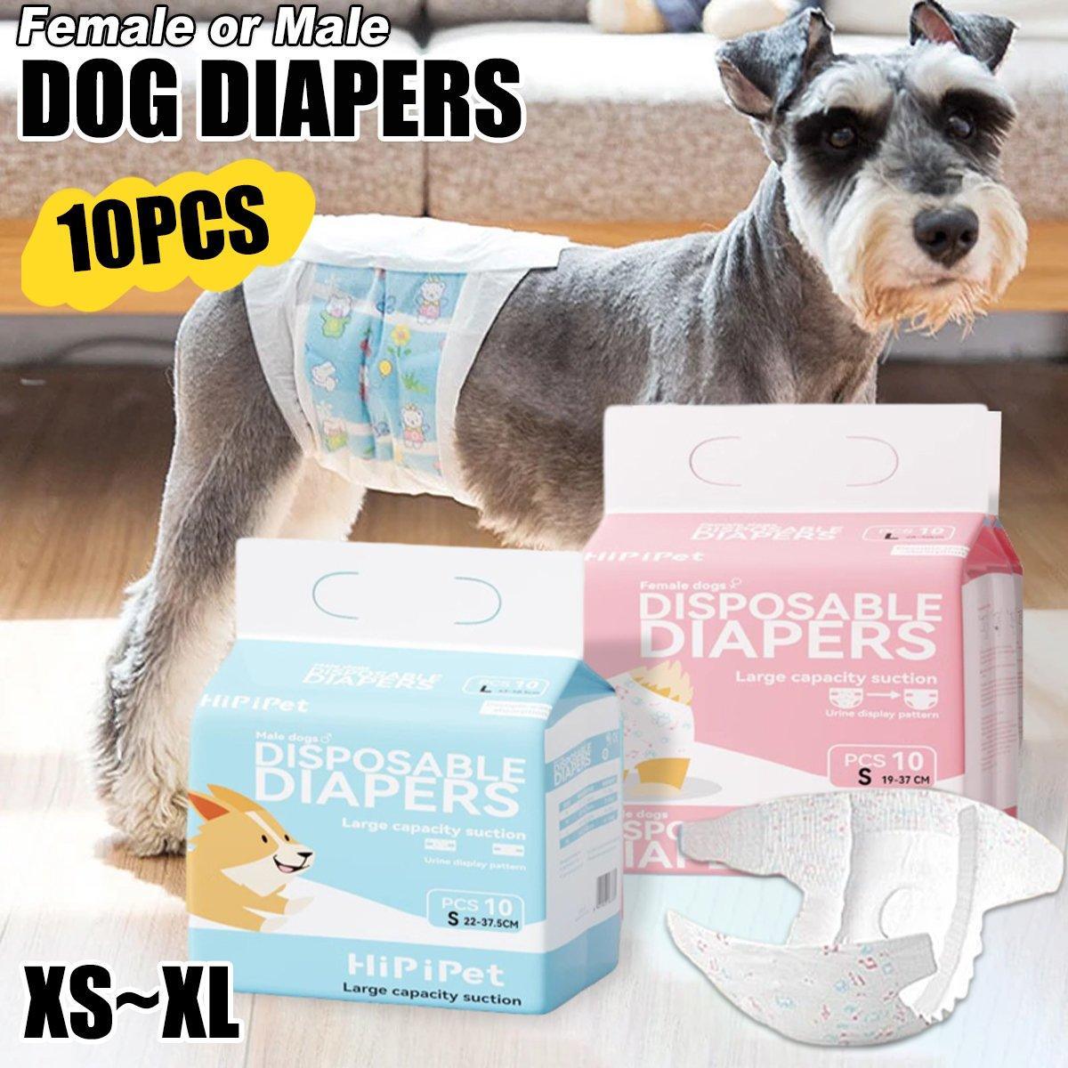 Dog Physiological Pants Pet Diaper Underwear for Hygiene and Incontinence Management - Male - S