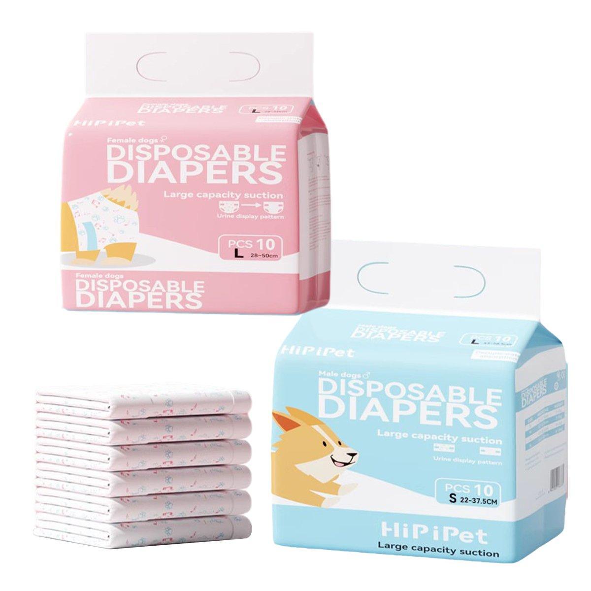 Dog Physiological Pants Pet Diaper Underwear for Hygiene and Incontinence Management - Male - XL
