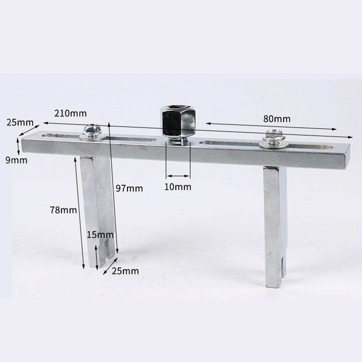 Adjustable Universal Fuel Tank Cover Removal Tool 3 Claws Gasoline Pump Wrench - Four-Grasp