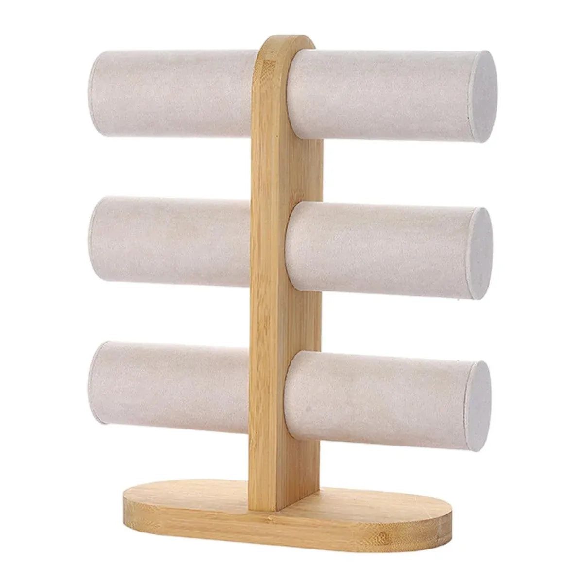 Three Tier Jewellery Display Stand Bracelet Storage Rack Desktop Bracelet Holder