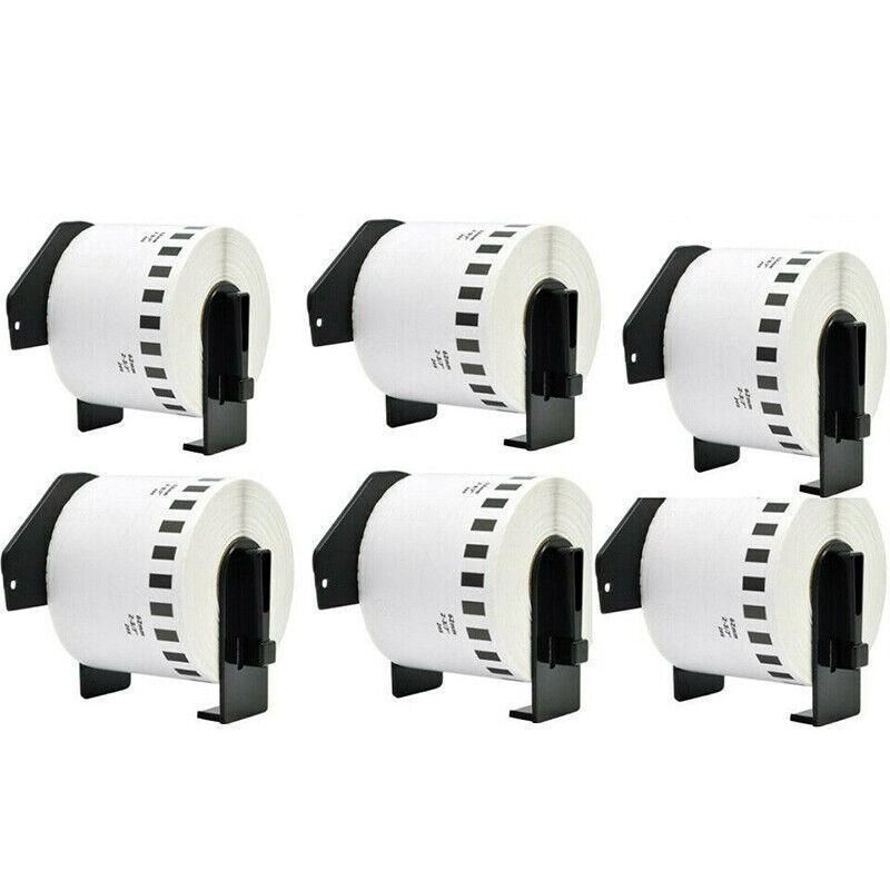 8 Rolls Compatible Brother Dk-11202 White Label For Ql-570 Ql-700 62X100Mm Pp500