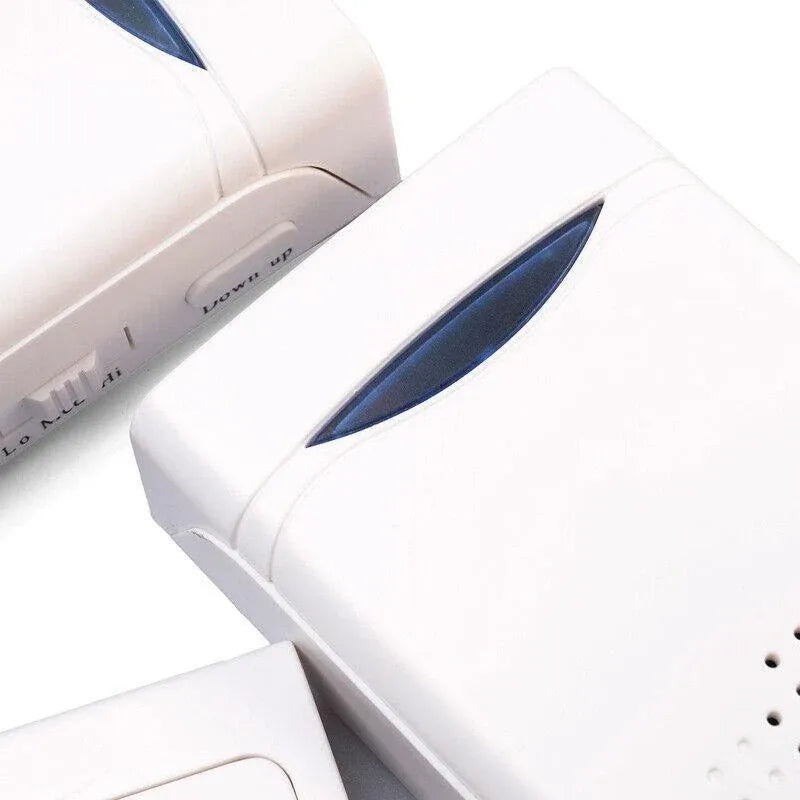 Wireless Door Bell Doorbell Set Digital Remote Control 1 or 2 Receivers 38 Chimes - 1 Transmitter +1 Receiver