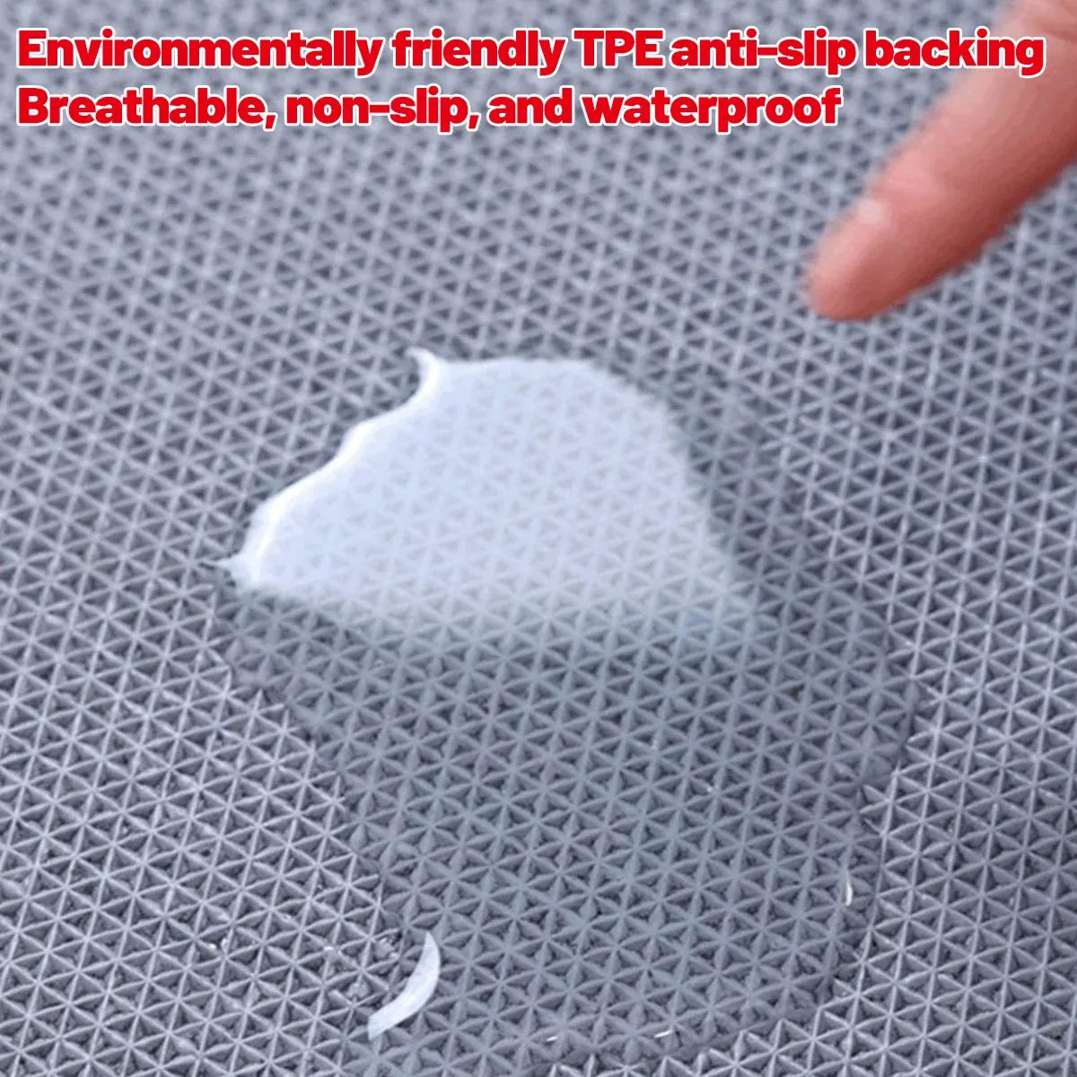 Premium Non Slip Front Door Mat Indoor Outdoor Entrance Rug Durable Dust Proof - 80x120cm