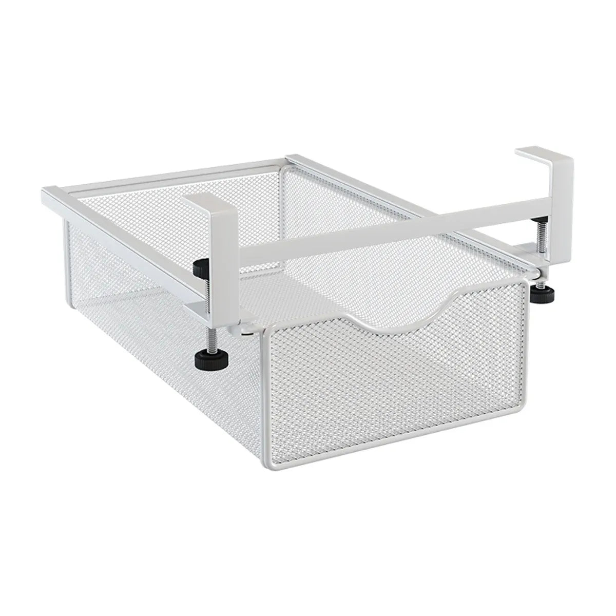 Office Desk Pull Out Hanging Basket Under Desk Storage Organizer for Stationery