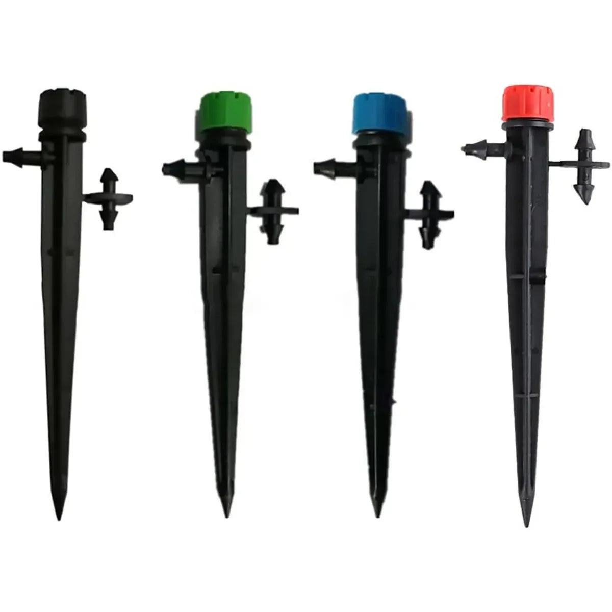 Adjustable Irrigation Misting Dripper 360-degree Sprinkler Drip Watering Tool - Black