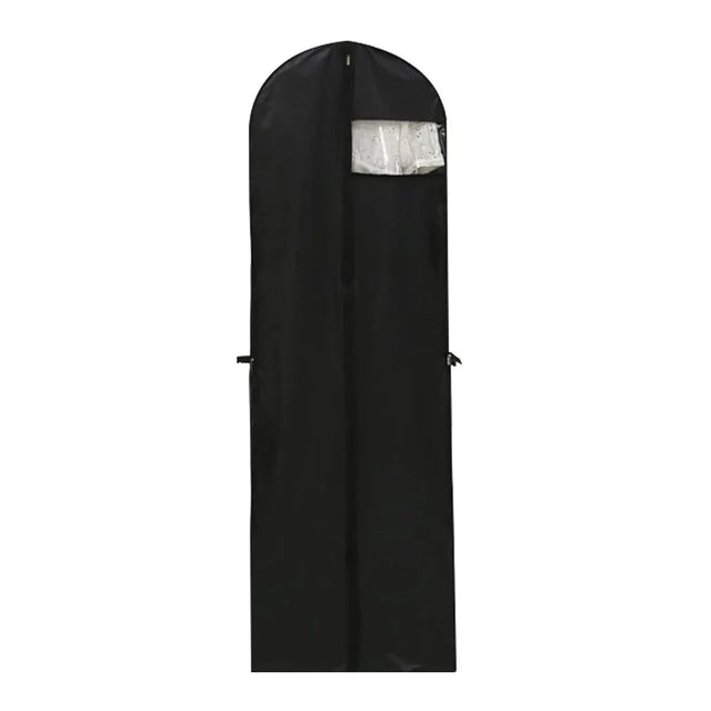 Clothes Dustproof Cover Foldable Moisture-Proof For Household Dress Suit Storage - Black