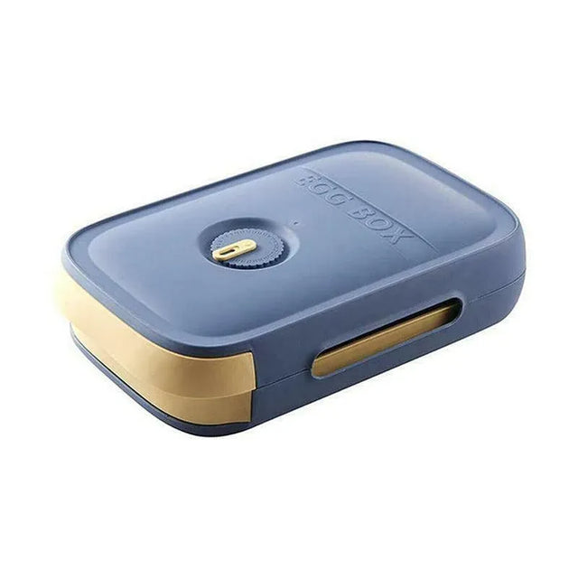 Drawer Type Eggs Tray Fruit Storage Box Kitchen Stacking Holder Food Blue