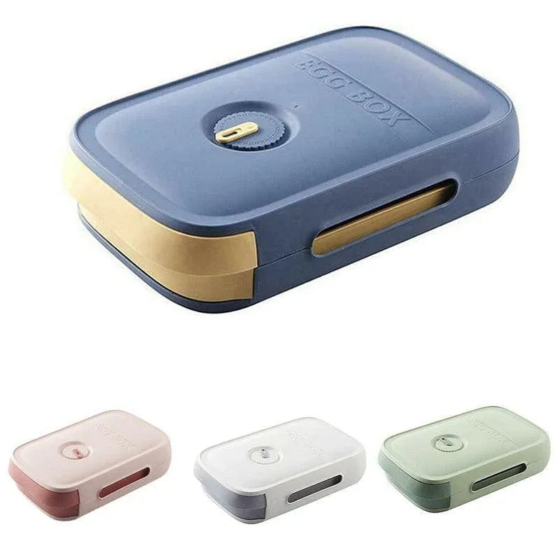 Drawer Type Eggs Tray Fruit Storage Box Kitchen Stacking Holder Food Green