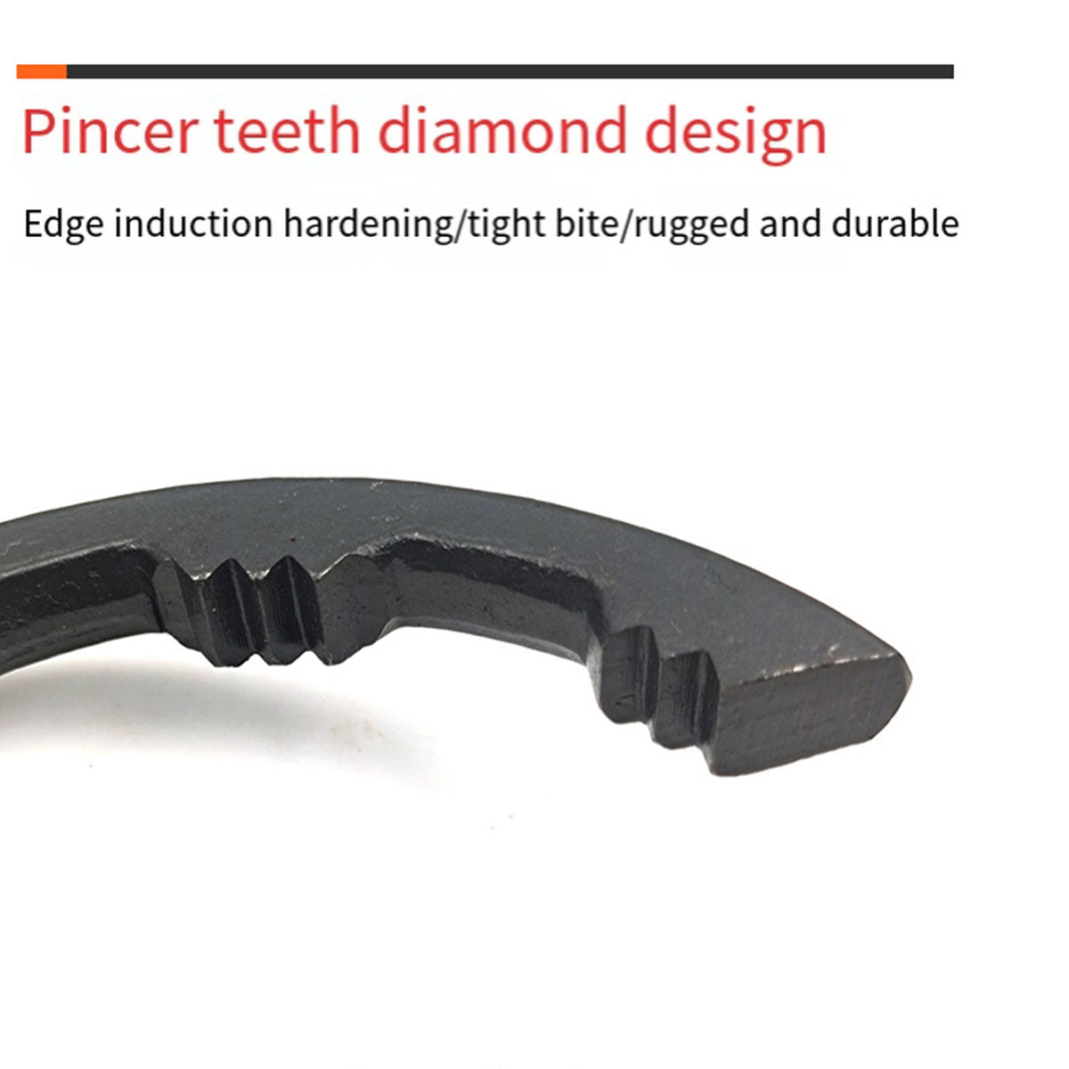 Oil Filter Pliers Wrench 10/12 Inch Heavy Duty Spanner Tool for Car Repair - 10inches