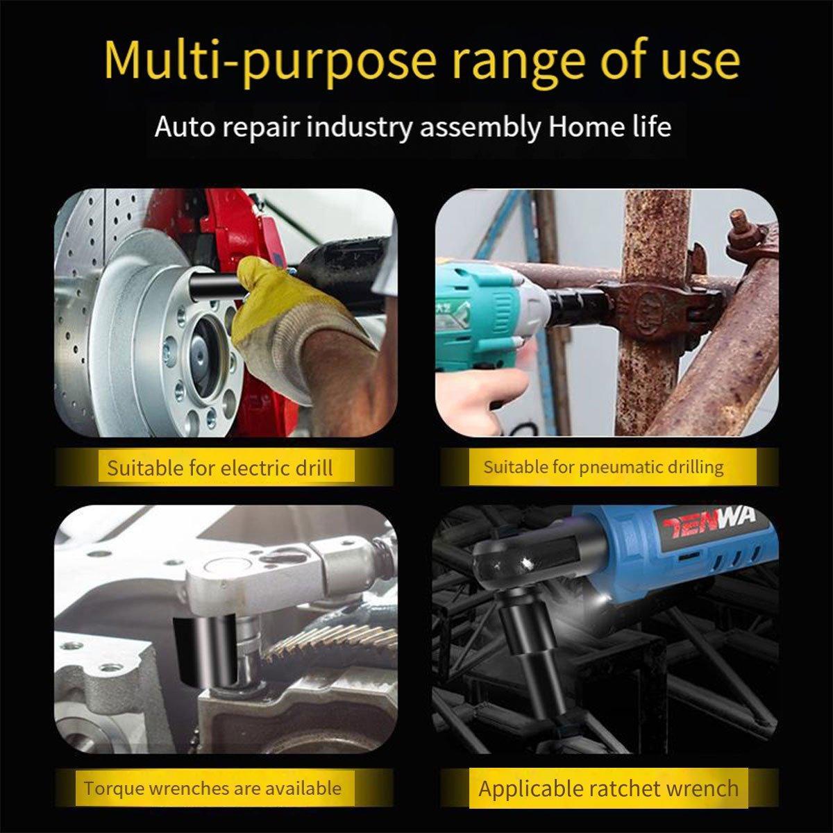 Hexagonal Socket Adapter Set for Electric Impact Wrench Power Drill Socket Tool - 8mm