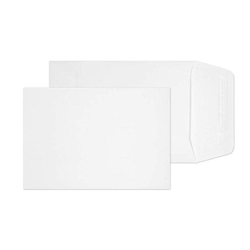 White Business Envelopes 8 Sizes Opaque Mailer with Pre-Printed Postcode - 6N:230*120MM