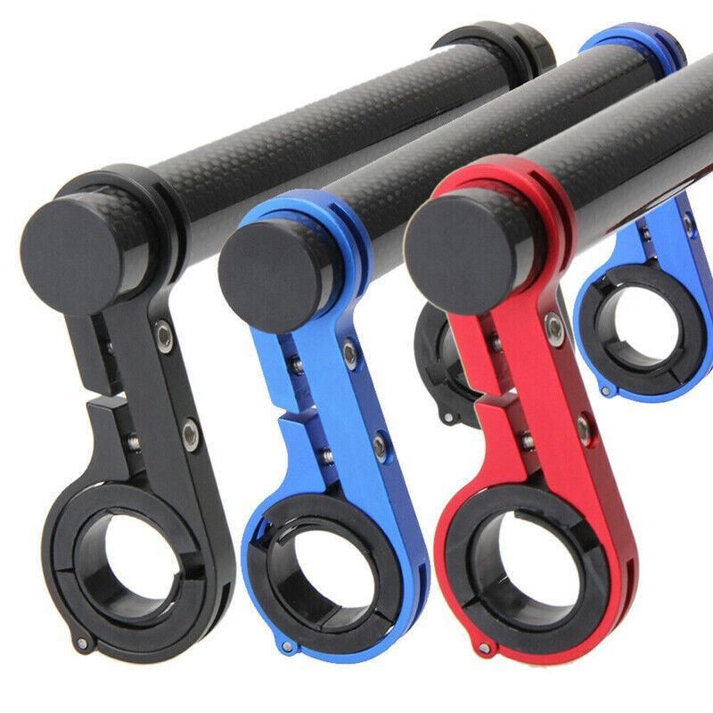Double Mountain Bike Handlebar Extender Extension Bicycle Mount Bracket Holderau
