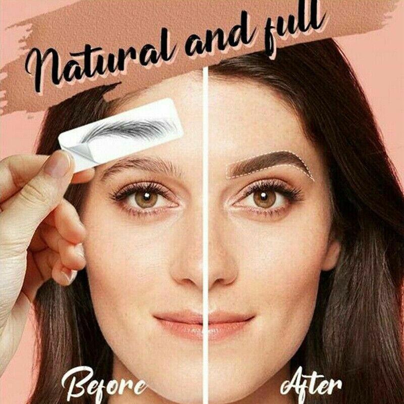 3D Waterproof Eyebrow Tattoo Sticker Hair-Like Natural Brows for Sparse Eyebrows - E13