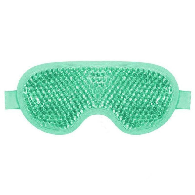 Gel Beads Eye Spa Hot/Cold Mask Reusable Cooling Ice Pack Pain Relief Tired Eyes - Green