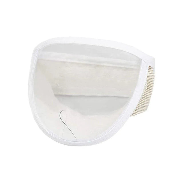 Breathable Pet Headgear Clear Cat Dog Mask Anti Bite Scratch Protective Gear - S