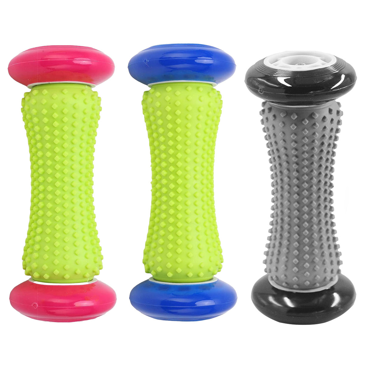 Foot Massage Roller Muscle Relaxation Arch Care Yoga Fitness Tool - Black