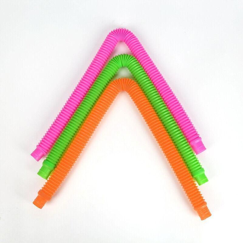 6Pcs Sensory Pop Tube Fidget Toys for Office School Home Use - Small 6PCS