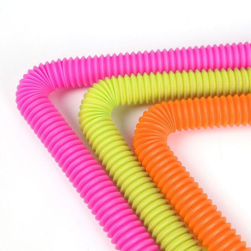 6Pcs Sensory Pop Tube Fidget Toys for Office School Home Use - Small 6PCS