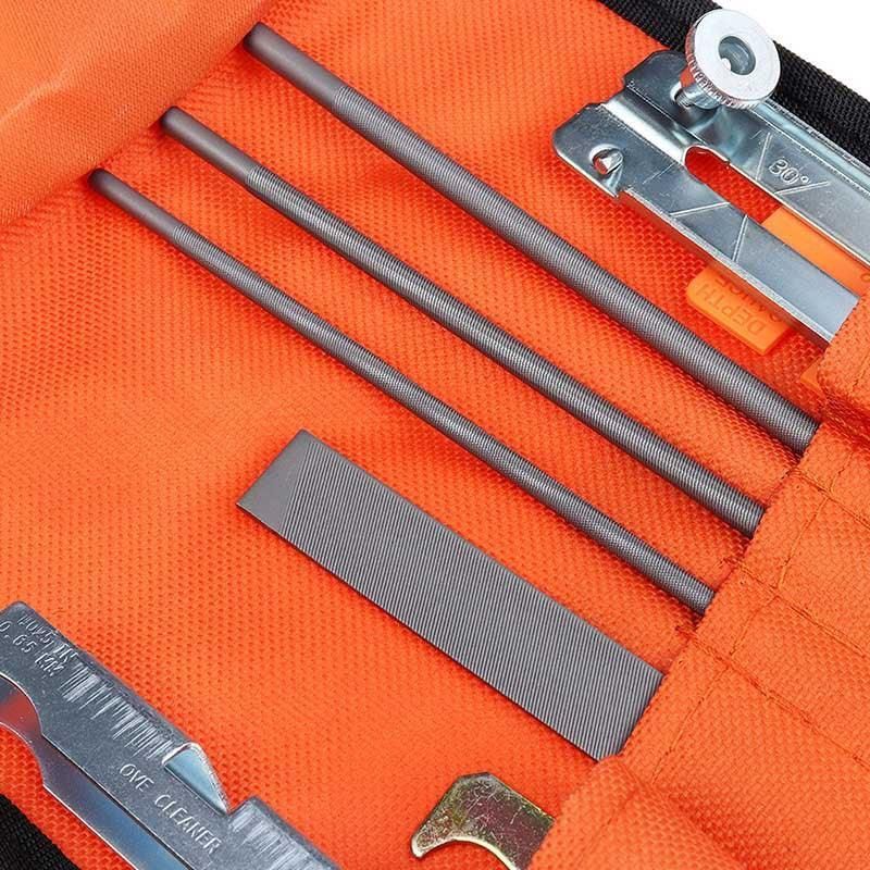 10Pcs Chain Sharpening File Kit Compatible with Stihl Tools