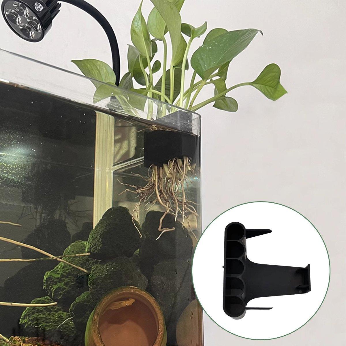 Aquarium Shelf Water Plant Cultivation Rack Fish Tank Plant Holder Decoration