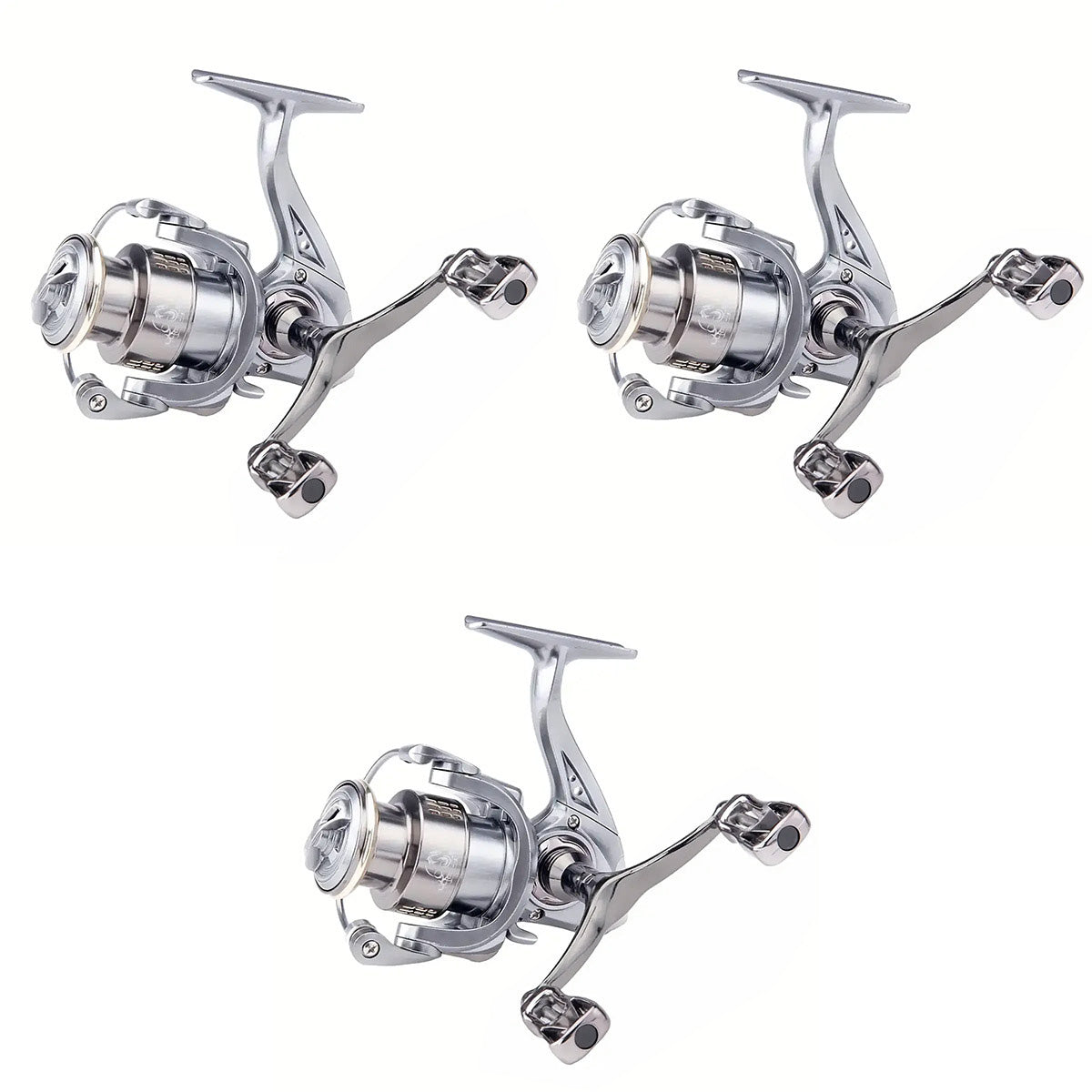 Double Handle Fishing Reel High-Speed Spinning Reel for Freshwater Saltwater - SW3000S