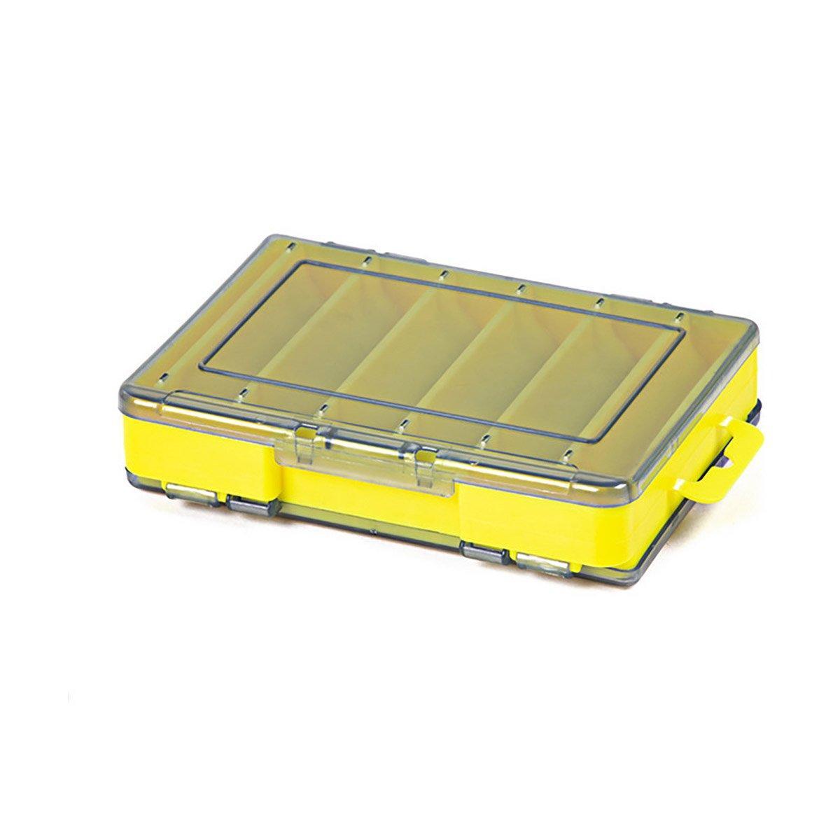 Multifunctional Fishing Bait Storage Box Accessories Gear Organizer Tool Box - Grey-S