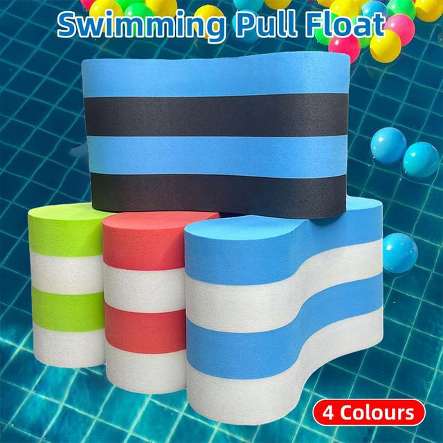 Professional Swimming Training Aid for Posture Correction Float and Clip Set - Green
