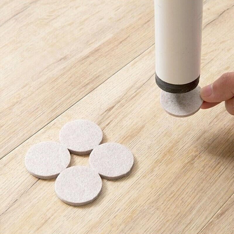 Felt Pad Furniture Floor Protector Pads Self Adhesive Round Heavy Duty - 10PCS
