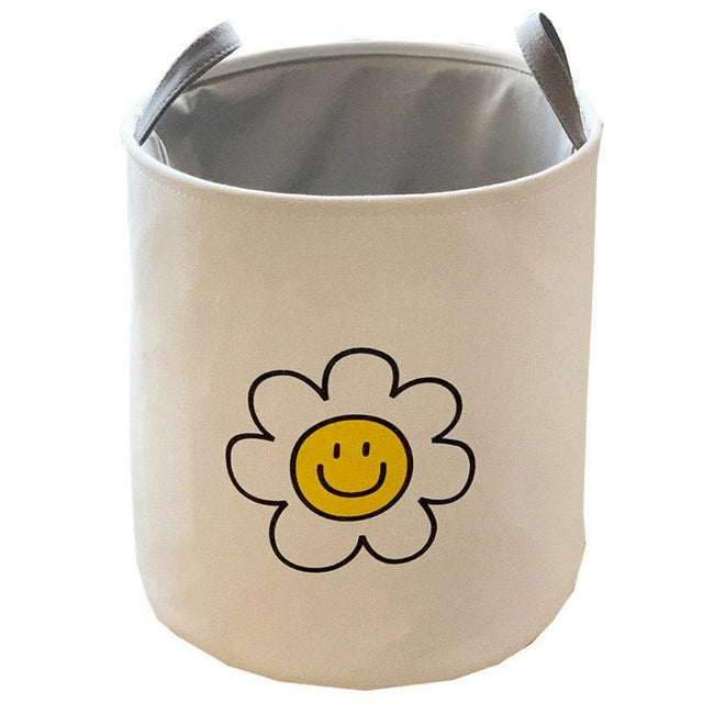 Large Laundry Basket Foldable Storage Bin Clothes Hamper Toy - Sunflower