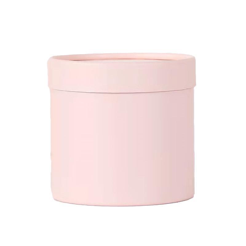 10pcs Clear Round Hug Bucket for Flower Arrangement Bouquet Packaging Supplies - Flower-Bucket-10pcs-Purple